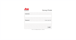 Desktop Screenshot of aonsurveyportal.com