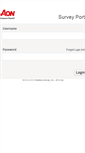 Mobile Screenshot of aonsurveyportal.com